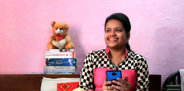 Niharika, 16, has been detected with type 2-diabetes which usually affects adults in their 40s and 50s. (Virendra Singh Gosain/HT Photo)