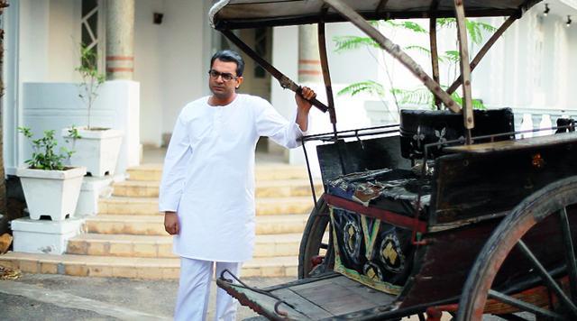 Sarmad Sultan in a still from his directorial venture Manto, where he plays the writer. (FACEBOOK/SARMADSULTANKHOOSAT) Sarmad Sultan in a still from his directorial venture Manto, where he plays the writer. (FACEBOOK/SARMADSULTANKHOOSAT)