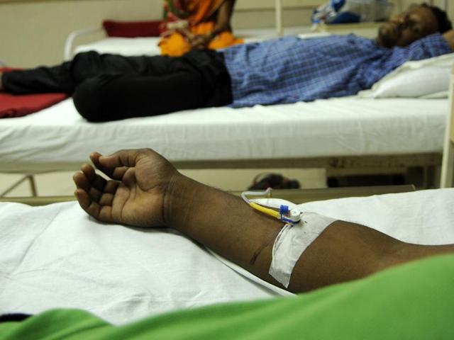 The number of cancer patients visiting the PGIMS Rohtak, Haryana’s premiere medical institute, shows an increasing trend. While in 2011, the number of cancer patients at the PGIMS Rohtak was recorded as 32,310, it rose to 35,180 in 2013. (Hindustan Times)