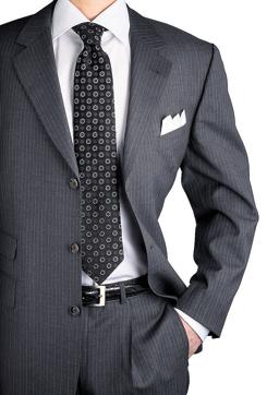 The rule of wearing a pocket square is that it should not match the colour of your tie (ISTOCK)