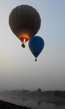 A three-day hot air balloon festival added to the attraction of the city and lent a new perspective to these magnificent cultural treasures. (IANS) A three-day hot air balloon festival added to the attraction of the city and lent a new perspective to these magnificent cultural treasures. (IANS)