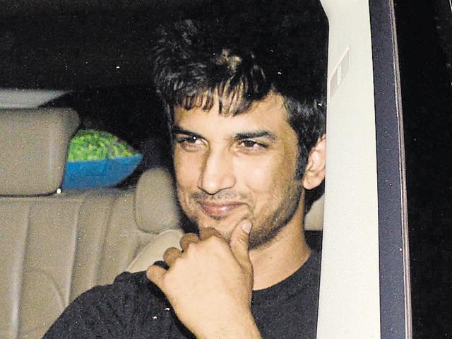 Sushant Singh Rajput was also spotted at the birthday party. (Photo: Yogen Shah/HT) Sushant Singh Rajput was also spotted at the birthday party. (Photo: Yogen Shah/HT)