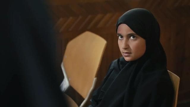 A scene from documentary filmmaker Khadija Al-Salami’s I Am Nojoom Age 10 And Divorced.