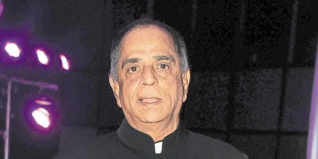 Indian Bollywood film producer and Censor Board chairperson Pahlaj Nihalani attends the wedding reception of Kussh Sinha, son of Bollywood veteran actor Shatrughan Sinha, and Taruna Agarwal in Mumbai. (AFP/Getty Images) Indian Bollywood film producer and Censor Board chairperson Pahlaj Nihalani attends the wedding reception of Kussh Sinha, son of Bollywood veteran actor Shatrughan Sinha, and Taruna Agarwal in Mumbai. (AFP/Getty Images)