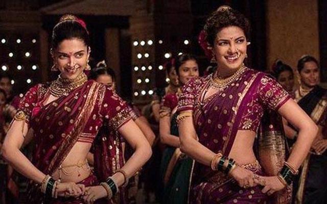 Deepika Padukone and Priyanka Chopra in a face-off song from Bhansali’s Bajirao Mastani. (YOUTUBE GRAB) Deepika Padukone and Priyanka Chopra in a face-off song from Bhansali’s Bajirao Mastani. (YOUTUBE GRAB)