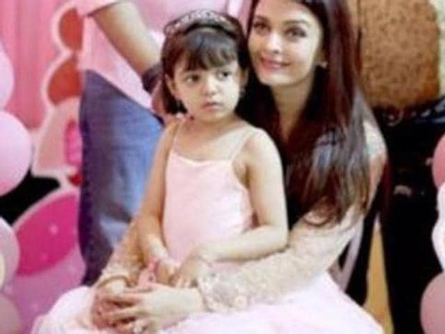 Aishwarya Rai Bachchan poses with her daughter Aaradhya on her birthday. (Photo: Yogen Shah) 