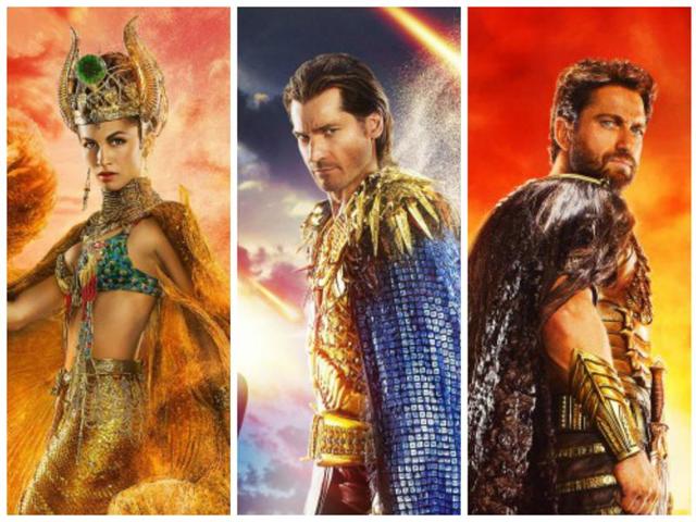 The Gods of Egypt assemble for your entertainment.