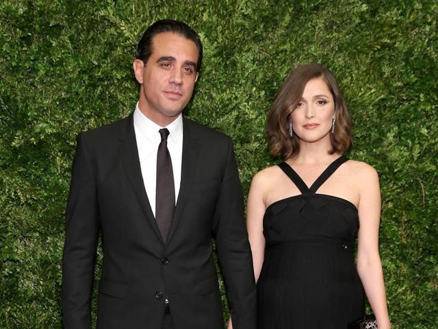 Actors Bobby Cannavale (L) and Rose Byrne attend the Museum of Modern Art's 8th Annual Film Benefit honouring Cate Blanchett at the Museum of Modern Art. (AFP)