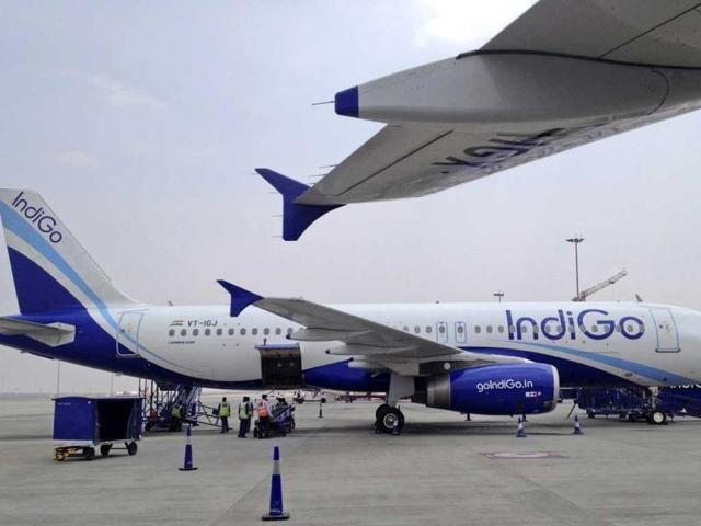 A file photo of IndiGo Airlines A320 aircraft. (Reuters Photo) A file photo of IndiGo Airlines A320 aircraft. (Reuters Photo)