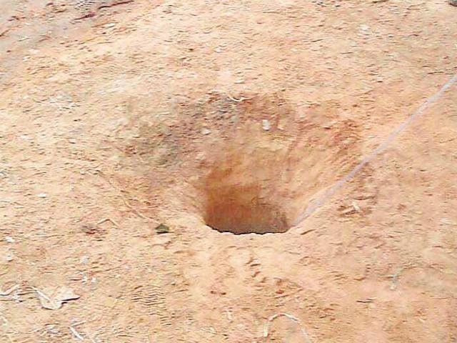 The borewell was dug by the Delhi Jal Board. (HT/Representative photo)