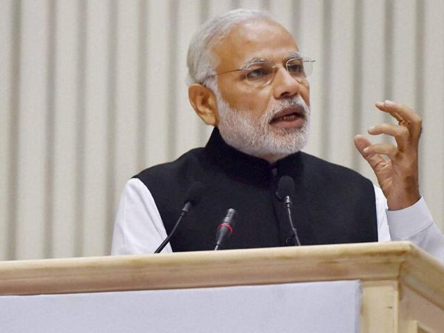 PM Narendra Modi said that the terror attack in Paris was a “grim reminder” of terrorists’ adaptability. (PTI Photo) PM Narendra Modi said that the terror attack in Paris was a “grim reminder” of terrorists’ adaptability. (PTI Photo)