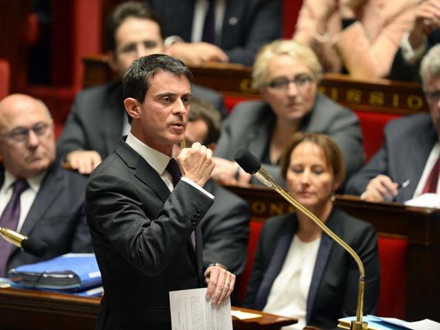 French Prime Minister Manuel Valls has warned of the danger of an attack in the country using chemical or biological weapons.(AFP) French Prime Minister Manuel Valls has warned of the danger of an attack in the country using chemical or biological weapons.(AFP)