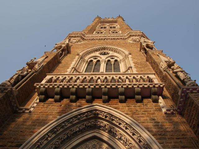 The construction of the Rajabai Tower was financed by a Mumbai-based cotton businessman, Premchand Roychand.(Photo: Kunal Patil/ Hindustan Times) The construction of the Rajabai Tower was financed by a Mumbai-based cotton businessman, Premchand Roychand.(Photo: Kunal Patil/ Hindustan Times)
