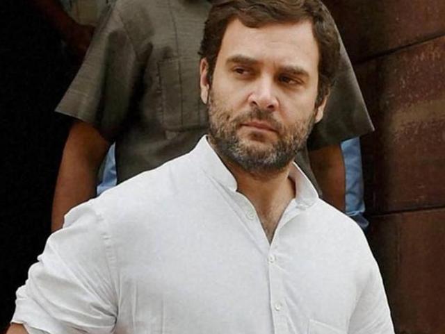 Congress vice president Rahul Gandhi to meet Pranab Mukherjee today.(PTI) Congress vice president Rahul Gandhi to meet Pranab Mukherjee today.(PTI)