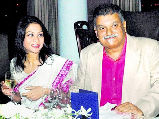 Indrani with her husband Peter Mukerjea. (PTI File Photo) Indrani with her husband Peter Mukerjea. (PTI File Photo)