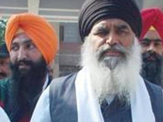 Mand had been booked earlier for sedition by the Amritsar (rural) police after the November 10 ‘Sarbat Khalsa’. (HT Photo) Mand had been booked earlier for sedition by the Amritsar (rural) police after the November 10 ‘Sarbat Khalsa’. (HT Photo)
