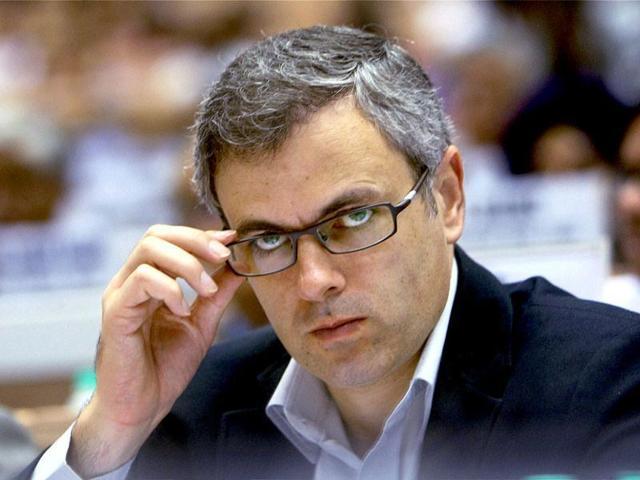 Former J&K Chief Minister Omar Abdullah.(HT Photo) Former J&K Chief Minister Omar Abdullah.(HT Photo)