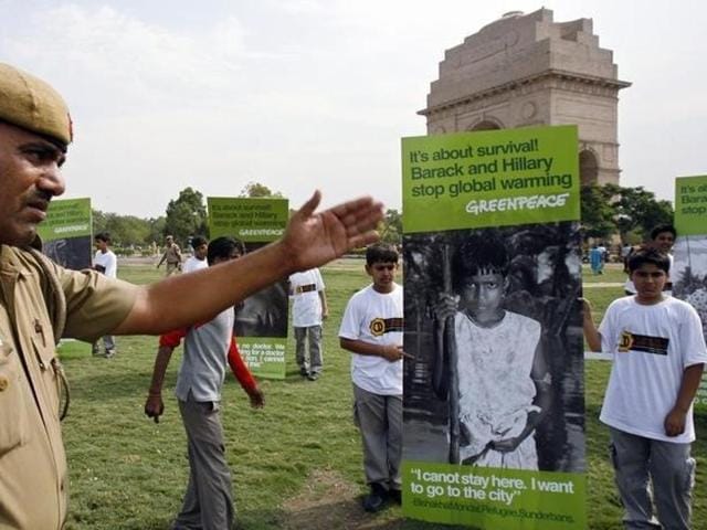 Acting on a petition by Greenpeace, the court stayed the process to invalidate the environmental group’s registration. (Reuters File Photo) Acting on a petition by Greenpeace, the court stayed the process to invalidate the environmental group’s registration. (Reuters File Photo)