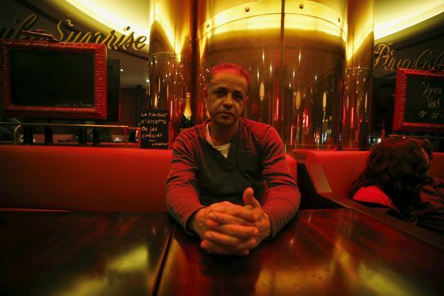David, a French nurse who delivered first aid to a suicide attacker who blew himself up at the Comptoir Voltaire cafe during last week's Paris attacks, poses during an interview. (REUTERS) David, a French nurse who delivered first aid to a suicide attacker who blew himself up at the Comptoir Voltaire cafe during last week's Paris attacks, poses during an interview. (REUTERS)