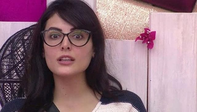 Mandana after she was sent to the secret room in Bigg Boss house. (COLORS) Mandana after she was sent to the secret room in Bigg Boss house. (COLORS)