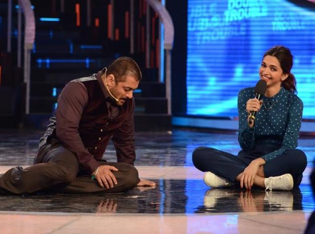 Deepika shared some fun moments with Salman Khan during her visit to Bigg Boss 9. (COLORS)