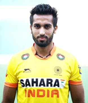 Hockey player Dharamvir Singh (HT Photo)