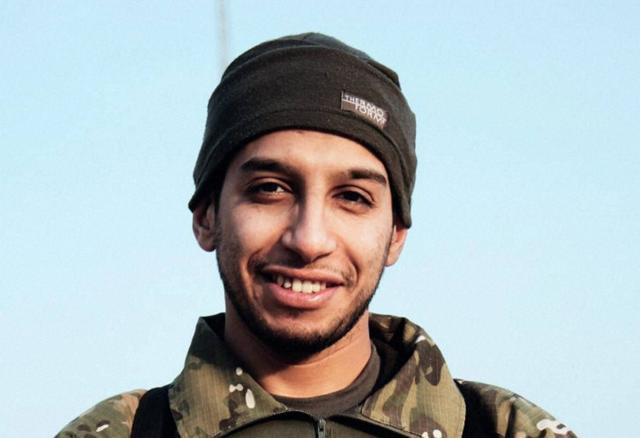 This undated image made available in the IS's English-language magazine Dabiq, shows Belgian Abdelhamid Abaaoud, suspected of masterminding the deadly Paris attacks. (AP Photo)