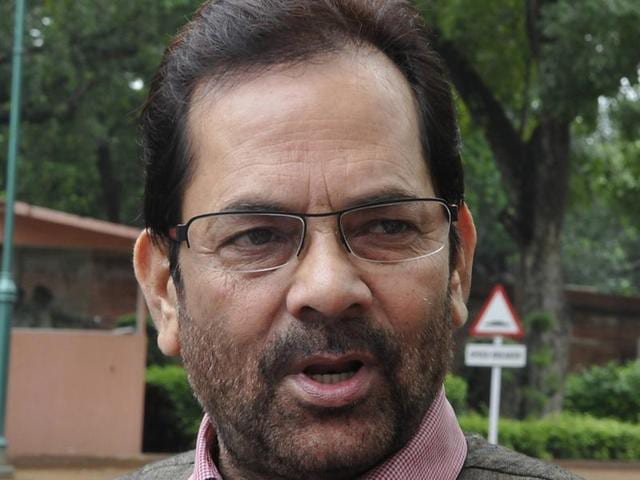Mukhtar Abbas Naqvi. Mukhtar Abbas Naqvi.