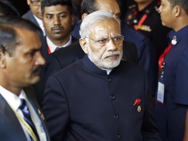 Prime Minister Narendra Modi arrives for the 10th East Asia Summit in Kuala Lumpur, Malaysia. (AP) Prime Minister Narendra Modi arrives for the 10th East Asia Summit in Kuala Lumpur, Malaysia. (AP)