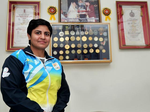 Geetika Jakhar (HT Photo) Geetika Jakhar (HT Photo)