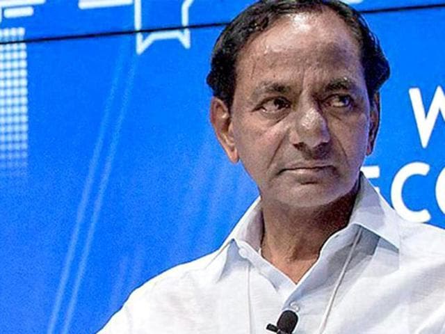 K Chandrasekhar Rao is hard pressed to explain how he will implement his promise of giving Muslims reservation. (PTI file photo) K Chandrasekhar Rao is hard pressed to explain how he will implement his promise of giving Muslims reservation. (PTI file photo)