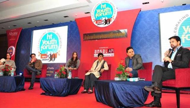 The panel comprised of actors Jimmy Shergill, Sonam Kapoor, Former IPS officer Kiran Bedi, author Amish Tripathi, along with MP Anurag Thakur . The discussion was moderated by HT national editor, entertainment and lifestyle, Sonal Kalra . The panel comprised of actors Jimmy Shergill, Sonam Kapoor, Former IPS officer Kiran Bedi, author Amish Tripathi, along with MP Anurag Thakur . The discussion was moderated by HT national editor, entertainment and lifestyle, Sonal Kalra .