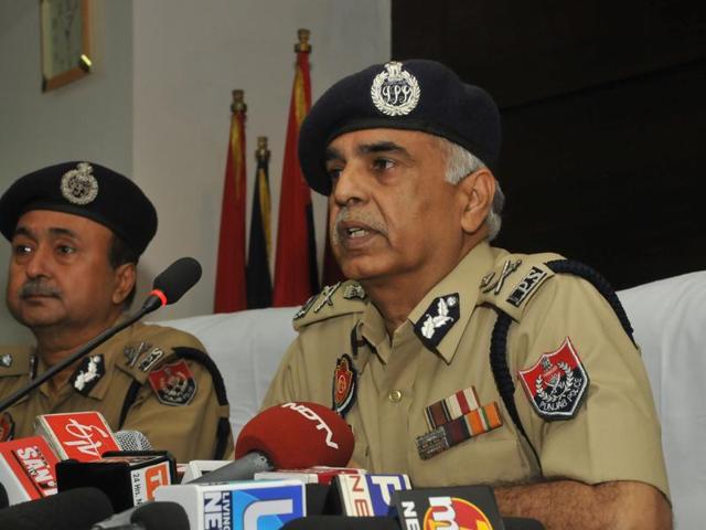 Punjab DGP Suresh Arora .(HT FILE PHOTO)