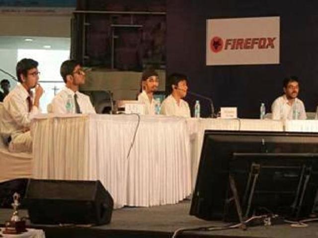 The six finalists shortlisted after the preliminary round were — Delhi Public School, RK Puram; Delhi Public School, Indirapuram; Springdales School, Pusa Road; DAV Public School, Sahibabad; Army Public School, Shankar Vihar and Rukmini Devi Public School, Pitampura. (HT PACE)