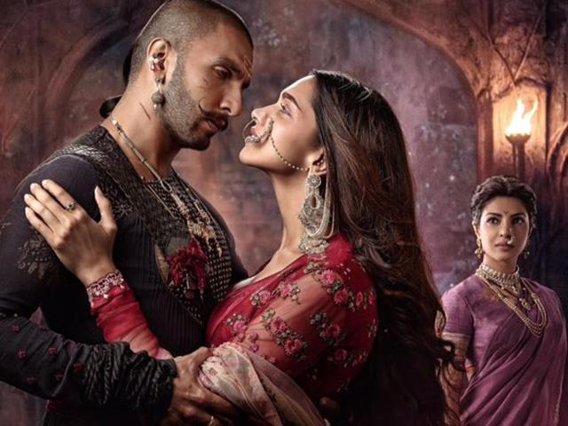 While Ranveer plays Peshwa Bajirao in Bajirao Mastani, Deepika is the love of his life. Priyanka Chopra is his first wife, Kashibai.