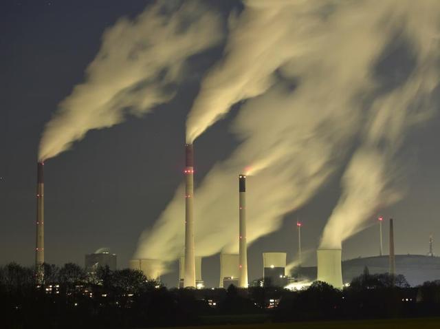 In this file photo, smoke streams from the chimneys of the coal-fired power station in Gelsenkirchen, Germany. The UN weather agency had said earlier levels of carbon dioxide and methane, the two most important greenhouse gases, reached record highs last year. (AP Photo) In this file photo, smoke streams from the chimneys of the coal-fired power station in Gelsenkirchen, Germany. The UN weather agency had said earlier levels of carbon dioxide and methane, the two most important greenhouse gases, reached record highs last year. (AP Photo)