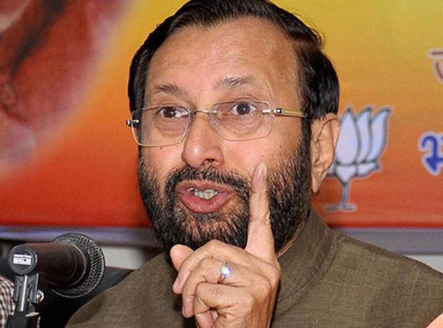 Environment minister Prakash Javadekar.(PTI photo) Environment minister Prakash Javadekar.(PTI photo)