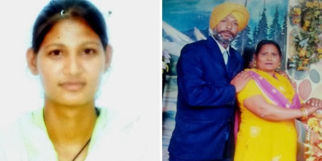 Manpreet Kaur (left) and Bachan Singh (in yellow turban) were killed on the spot while Jaspal Kaur (extreme right) sustained severe injuries in the accident. (HT Photo) Manpreet Kaur (left) and Bachan Singh (in yellow turban) were killed on the spot while Jaspal Kaur (extreme right) sustained severe injuries in the accident. (HT Photo)