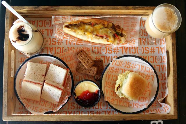 Breakfast of Champions at Colaba Social