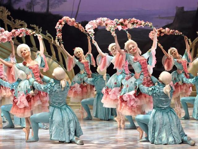 The company gives approximately 200 performances across the country every year -- from Petipa to punk, Balanchine to Bangarra. (AFP)