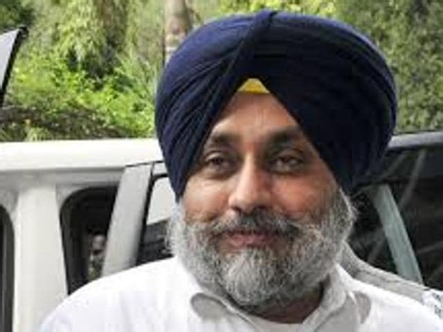 Deputy chief minister Sukhbir Singh Badal (HT Photo) Deputy chief minister Sukhbir Singh Badal (HT Photo)