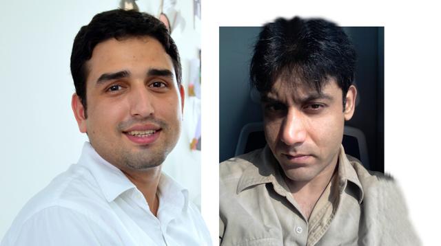 Co-editors Varad Sharma (left) and Siddhartha Gigoo. Co-editors Varad Sharma (left) and Siddhartha Gigoo.