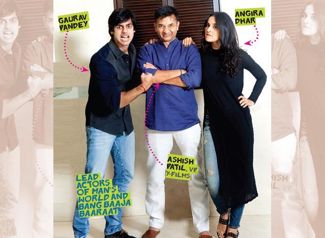 Lead actors of Man’s World and Bang Bajaa Baarat (Photo: Satish Bate) Lead actors of Man’s World and Bang Bajaa Baarat (Photo: Satish Bate)