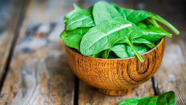 Spinach helps in increasing the count of red blood cells in the body. (Shutterstock) Spinach helps in increasing the count of red blood cells in the body. (Shutterstock)