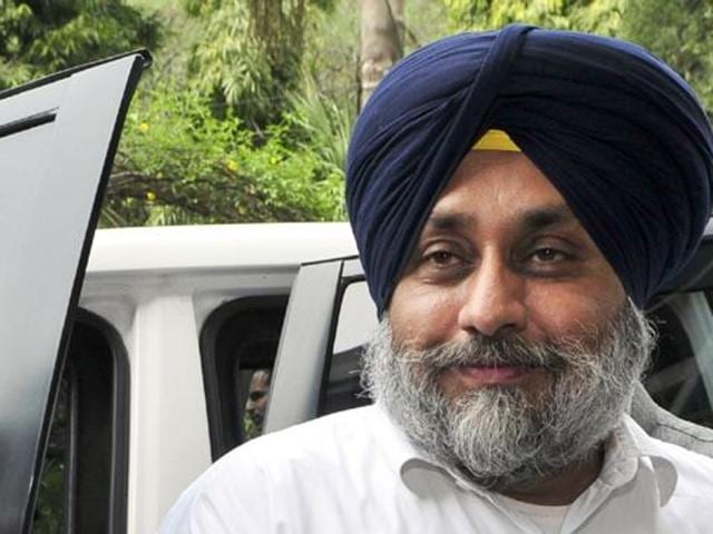 Punjab deputy chief minister Sukhbir Singh Badal(HT Photo) Punjab deputy chief minister Sukhbir Singh Badal(HT Photo)