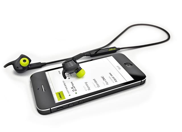 Ear to the ground: Jabra Sports Pulse headphones also give excellent biometric feedback as you run.