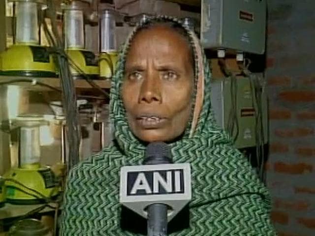 Noor jehan has been providing solar lanterns in at least 500 homes in Bairi Dariyaon and its neighbouring villages for the last 10 years. (ANI) Noor jehan has been providing solar lanterns in at least 500 homes in Bairi Dariyaon and its neighbouring villages for the last 10 years. (ANI)