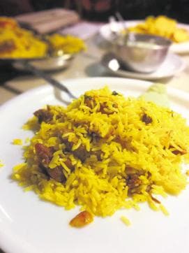 Kashmiri Pulao. (Photo: Sarit Ray)