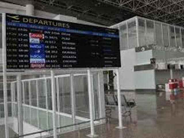 Chandigarh’s international airport(HT Photo)