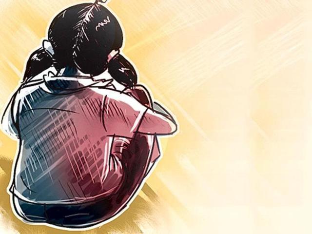 The school principal, Gurcharan Singh, admitted that the girls were beaten up. He parried further questions, but called the incident “routine” and said the girls “must have committed a mistake”.(HT Photo)